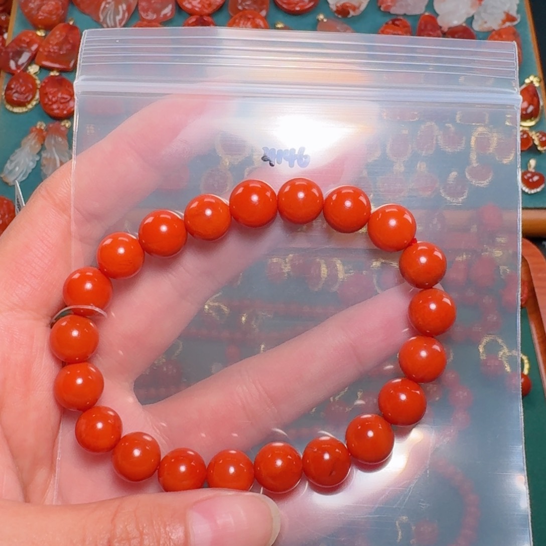 南红玛瑙南红9+未镶嵌