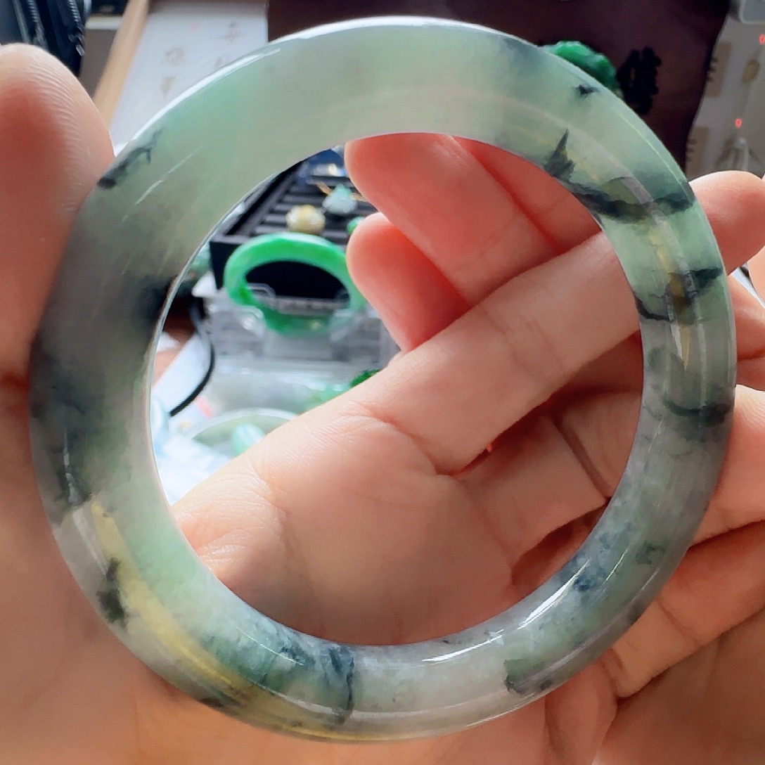 翡翠未镶嵌手镯翡翠350