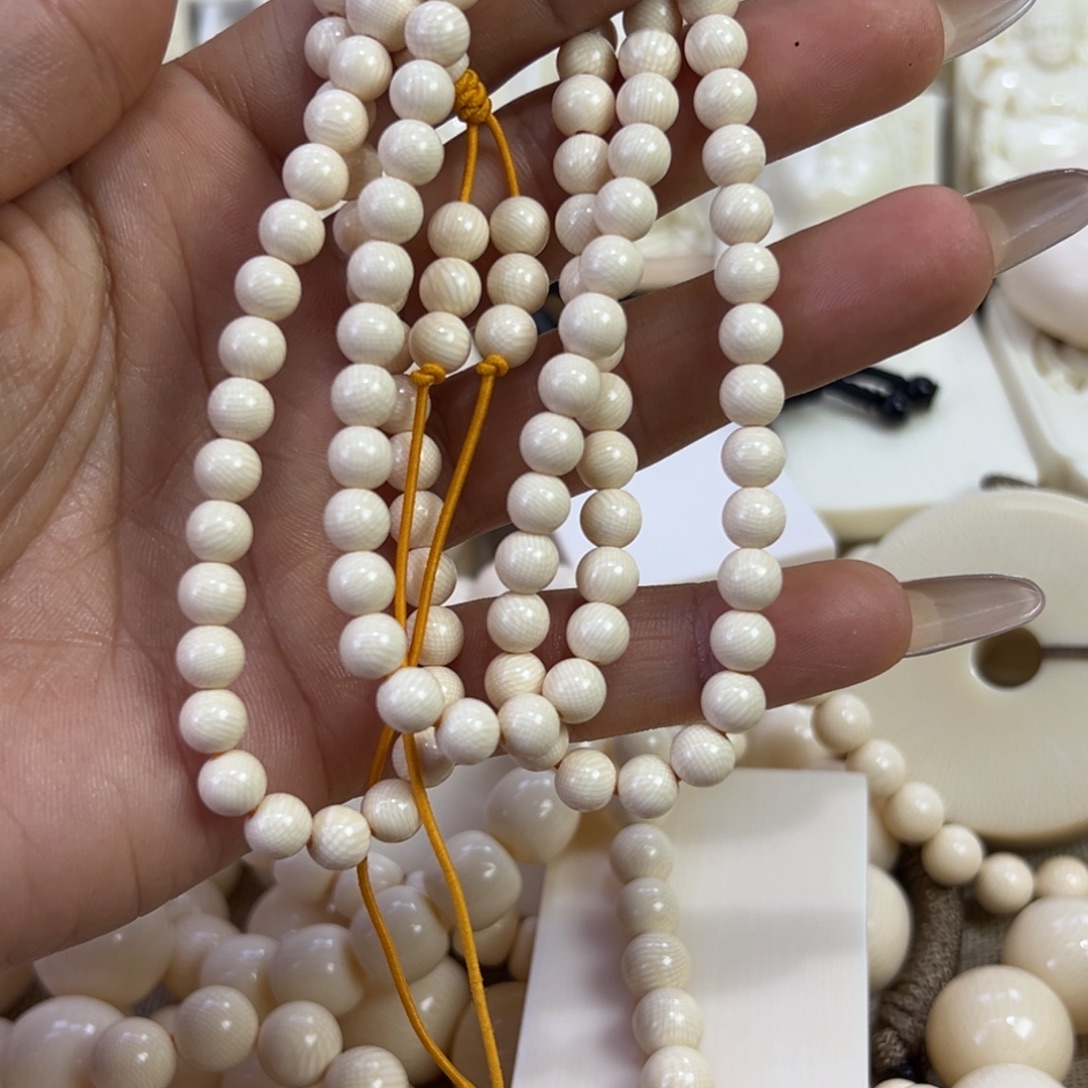 富***哥材料猛犸0.6x108珠链