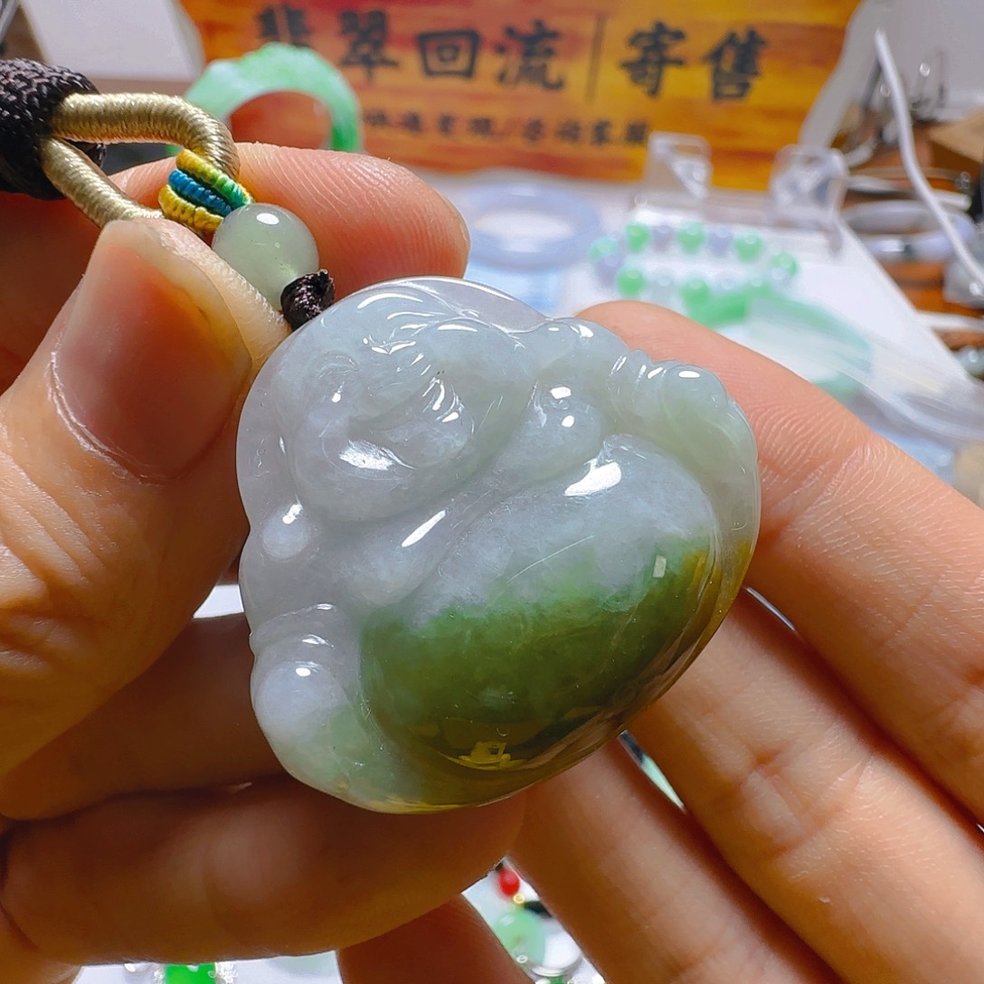 颈饰未镶嵌翡翠翡翠75