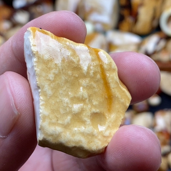 ****牛定制琥珀未镶嵌琥珀蜜蜡定制