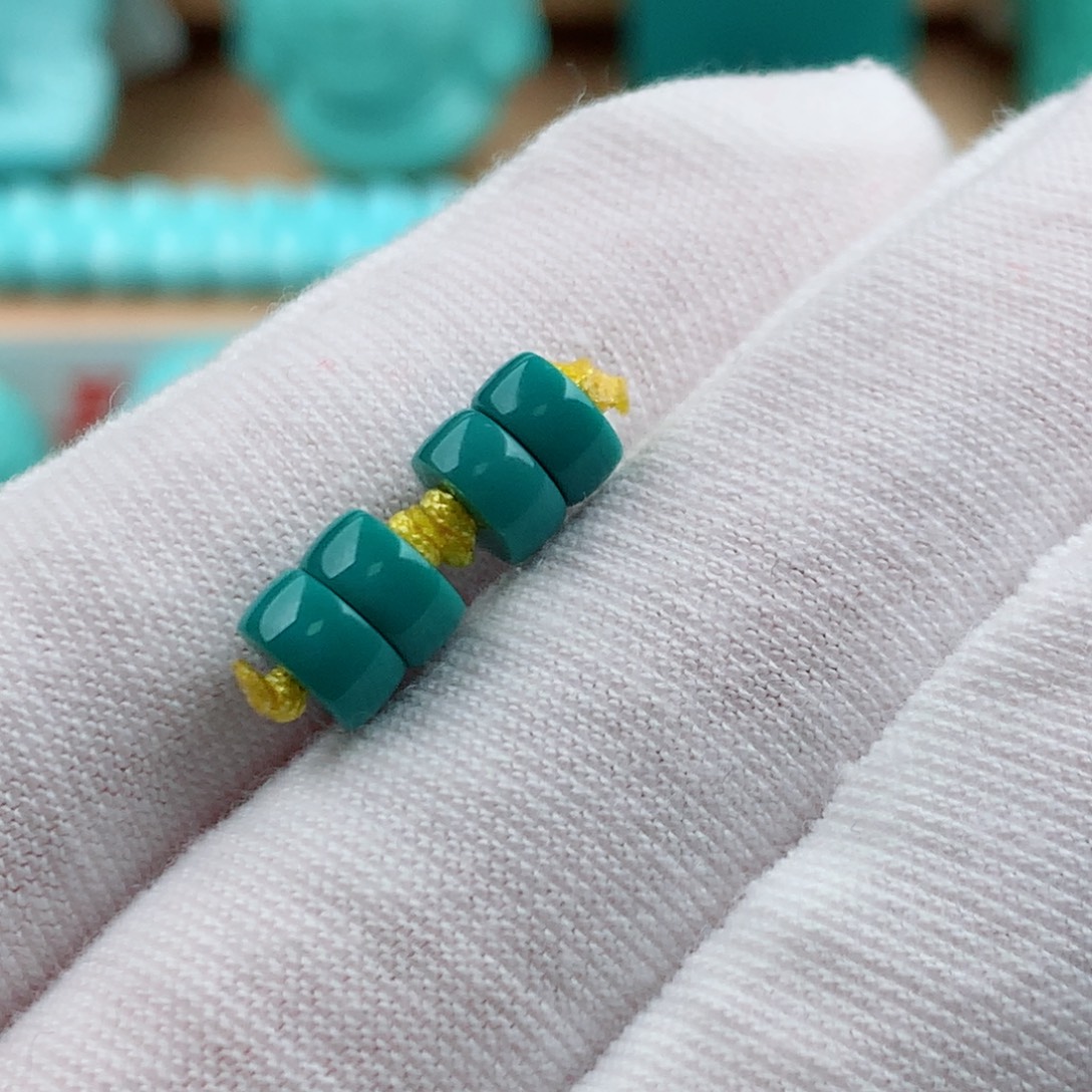 功***基绿松石未镶嵌发饰