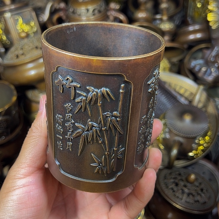 铜器客厅装饰摆件 