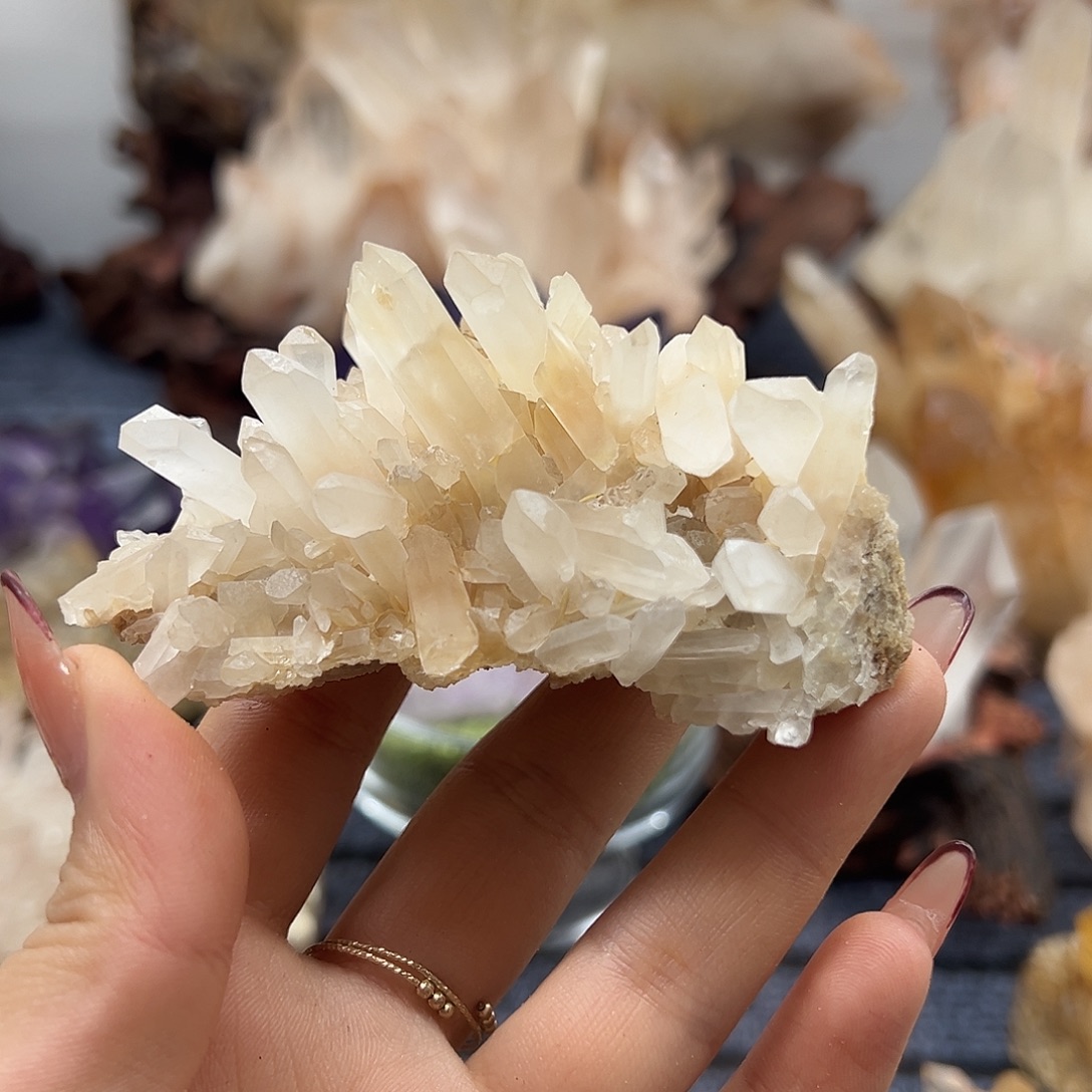 展***来银S925镶嵌水晶珠宝半成品