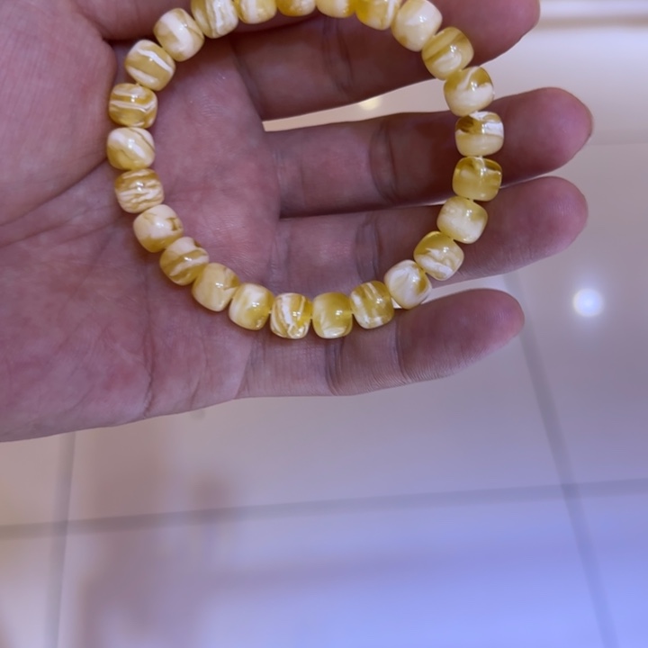 手链琥珀未镶嵌蜜蜡