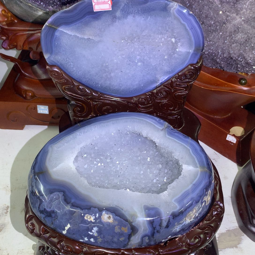水晶摆件未镶嵌聚宝盆