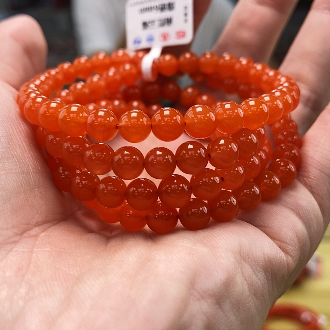 诚信经营支持年退换 保山滴水洞圆珠（典藏）珠链 6mm 多样性发一