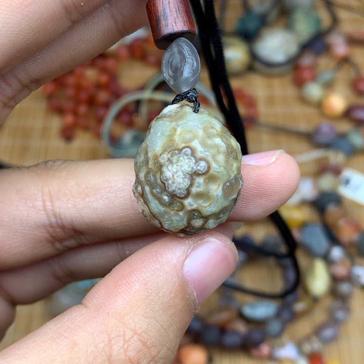 玛瑙/玉髓珠宝半成品未镶嵌哦*