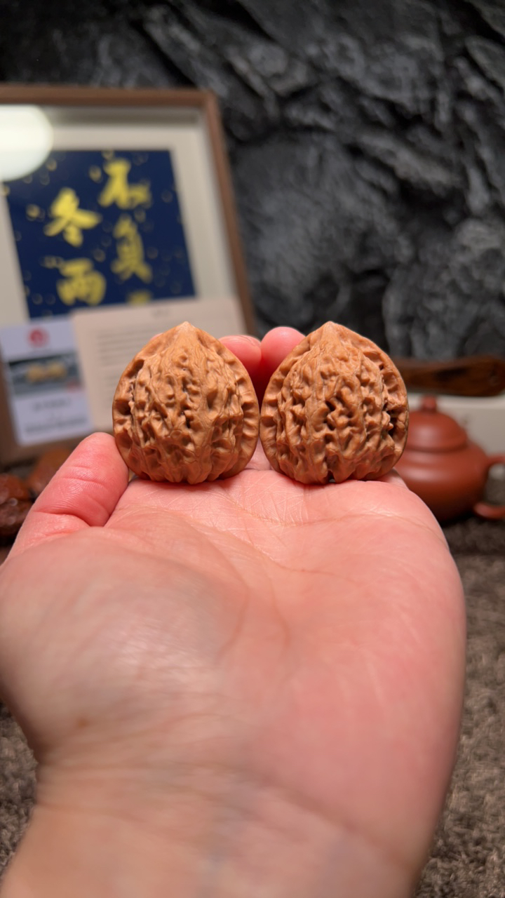 文玩核桃 仙台公子帽7123号35 尺寸