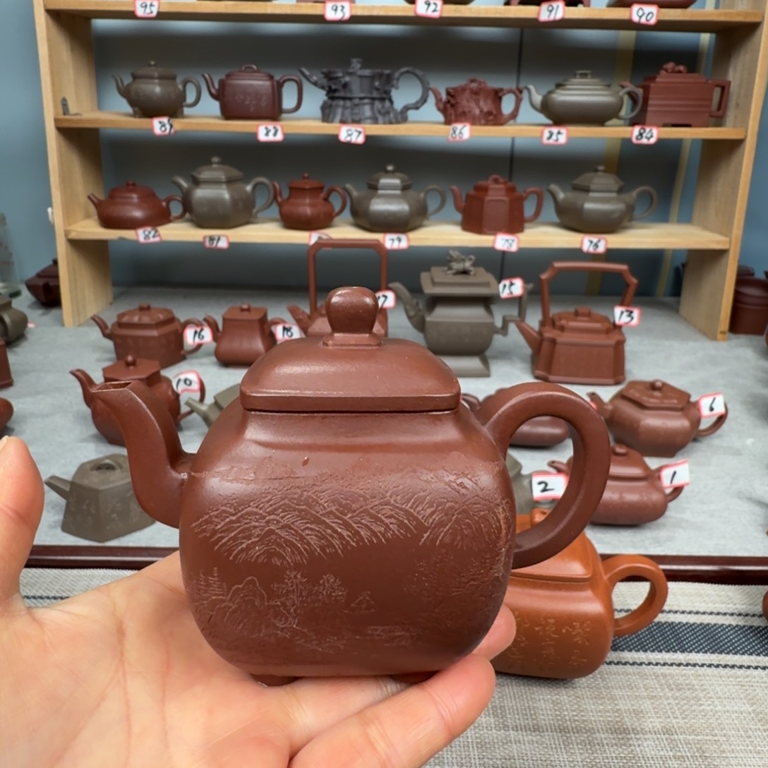 偏***你茶壶紫泥全手工制作微暇不退不换亏钱的