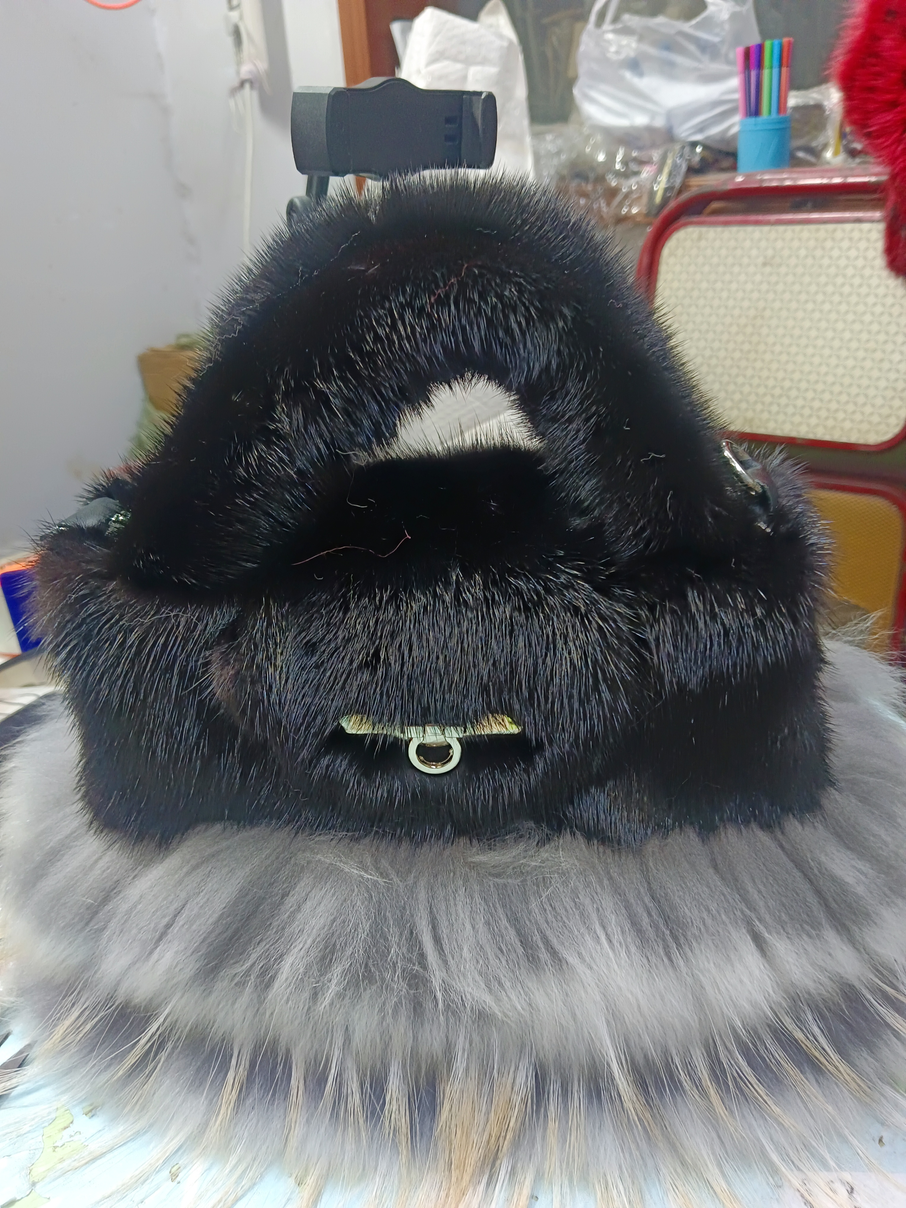 真皮真毛时尚潮流款包包香凤凯丽包包