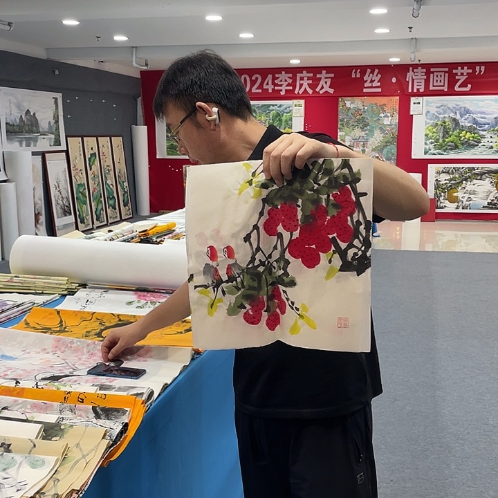国画今天早上国画作品欣赏
