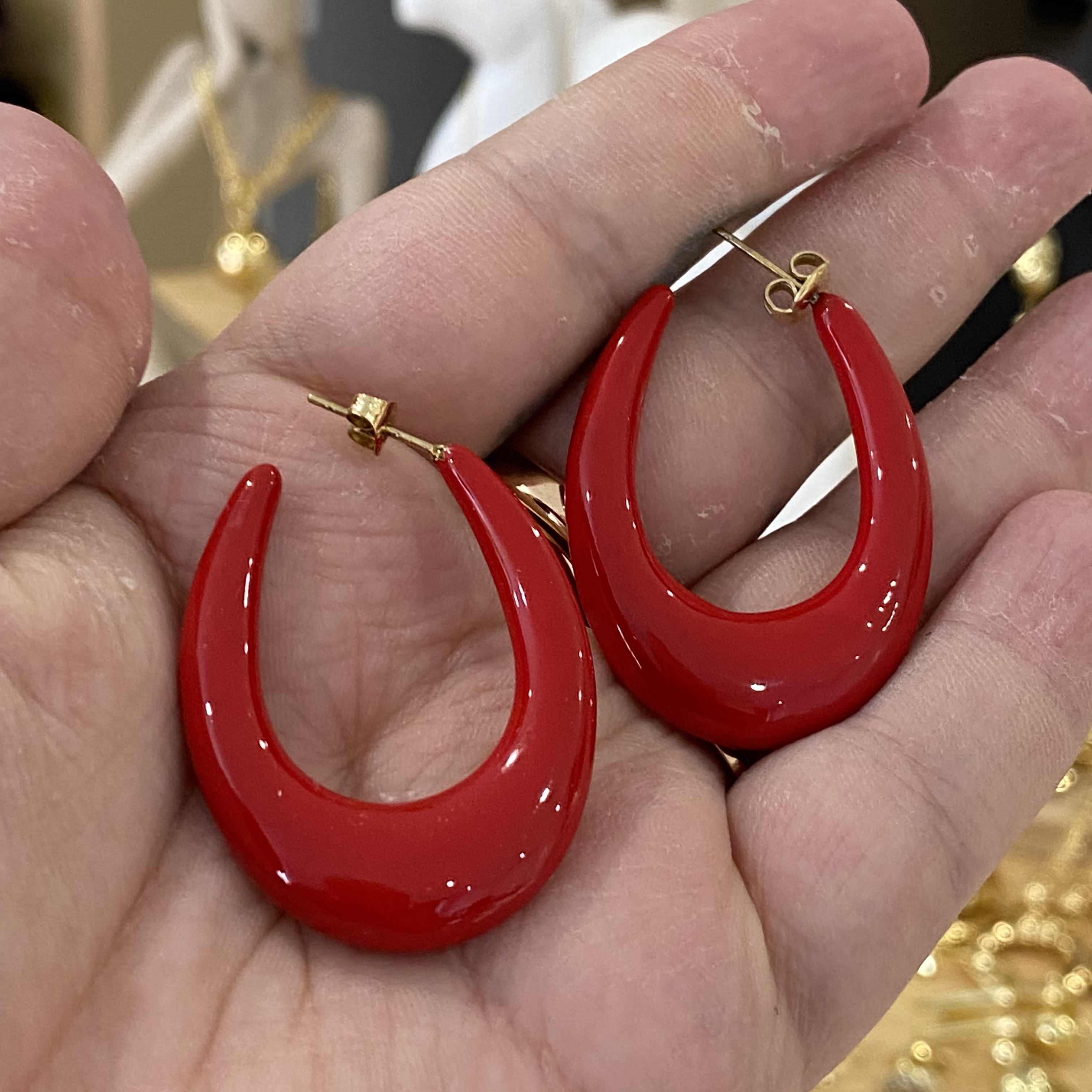 钛钢耳饰 iLaruN新款钛钢耳钉欧美风