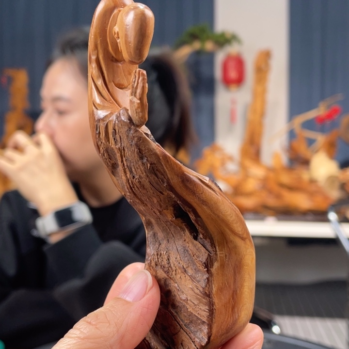 柏木（崖柏）手把件