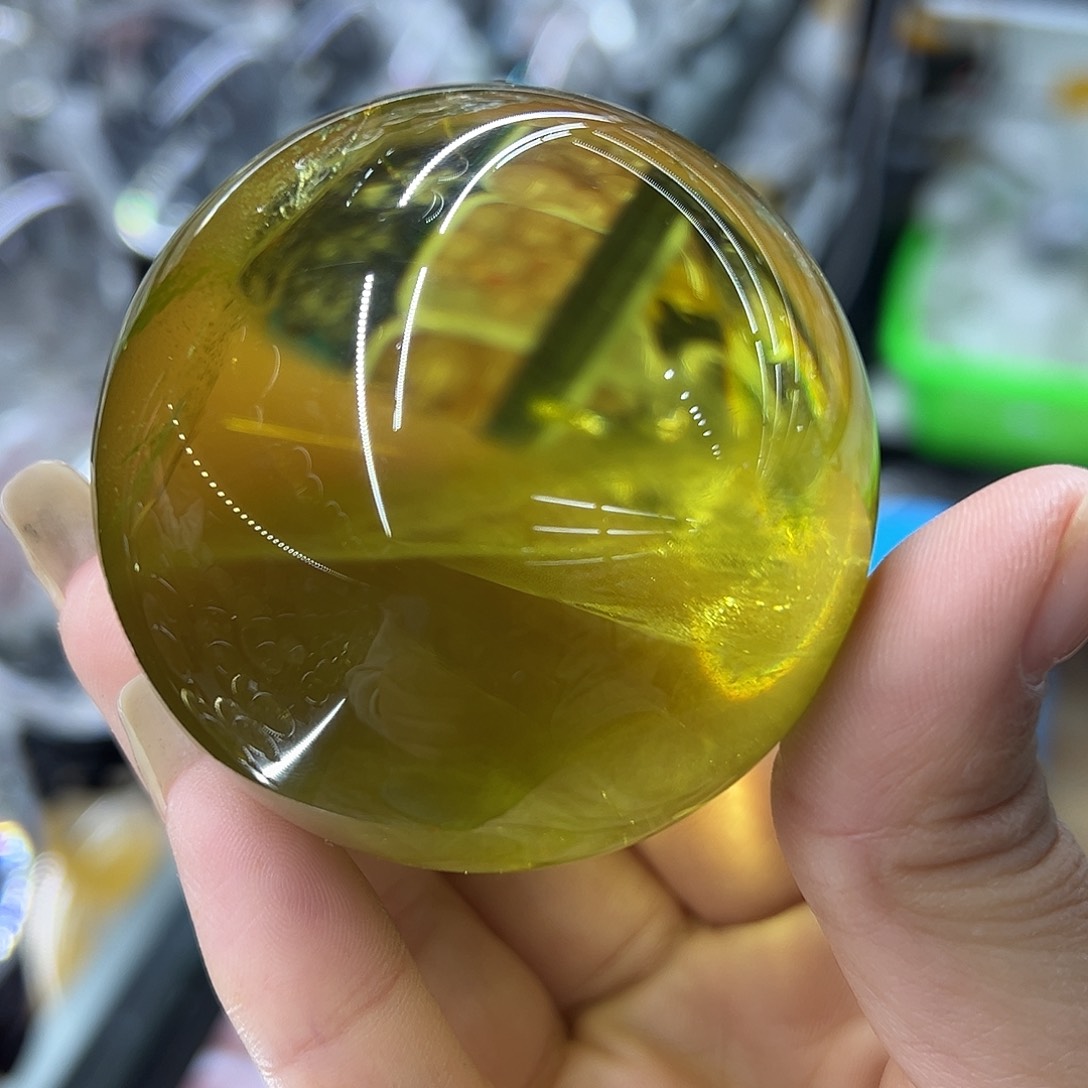 水晶水晶球摆件未镶嵌