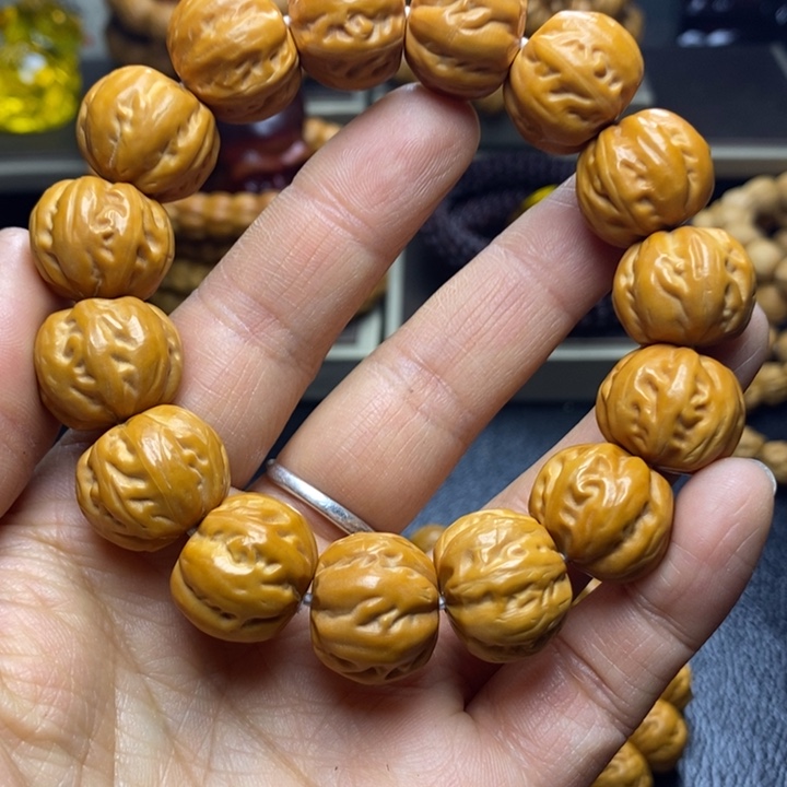 猴头核桃手串猴头猴脑