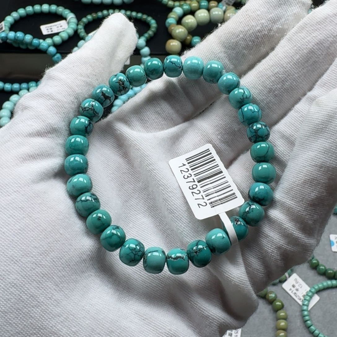 绿松石未镶嵌挂件