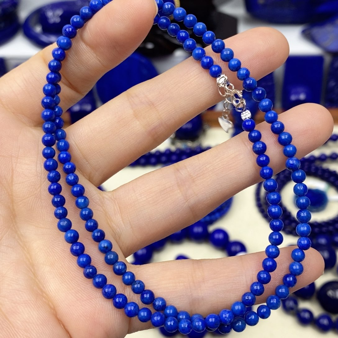 青金石颈饰未镶嵌