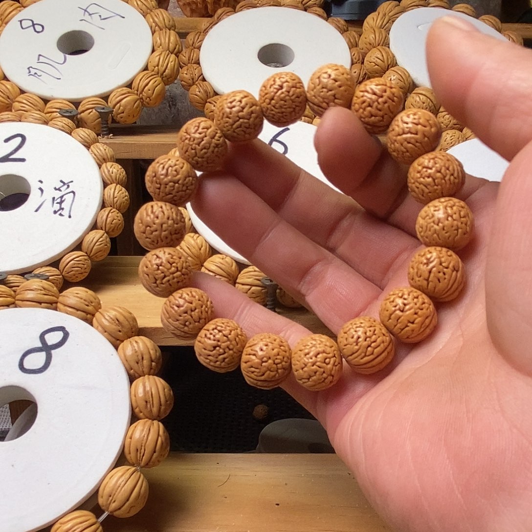 小***灬核桃手串/手链野生14龙纹蚂蚁14野生龙鳞蚂蚁