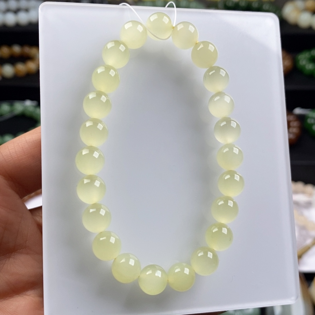 和田玉手串未镶嵌