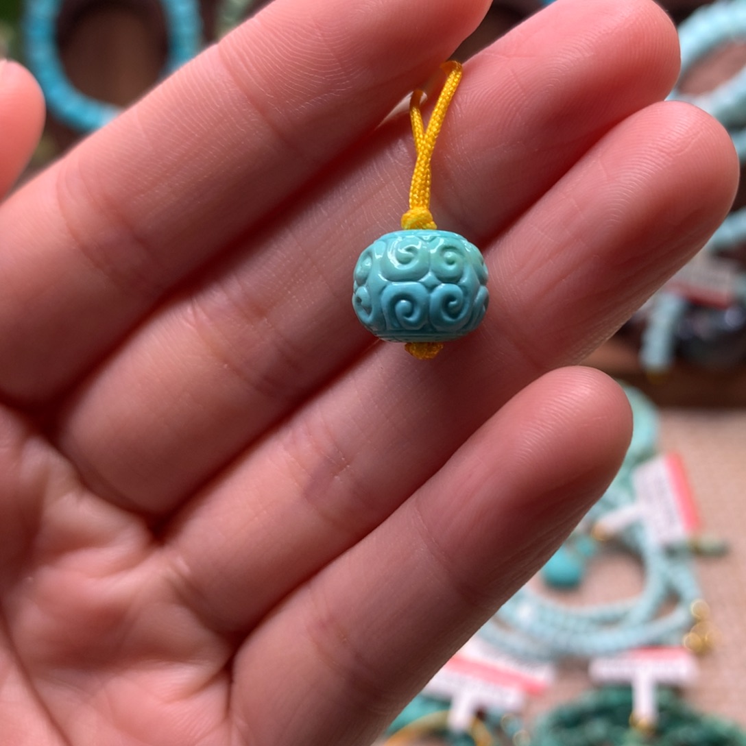 绿松石未镶嵌配饰 