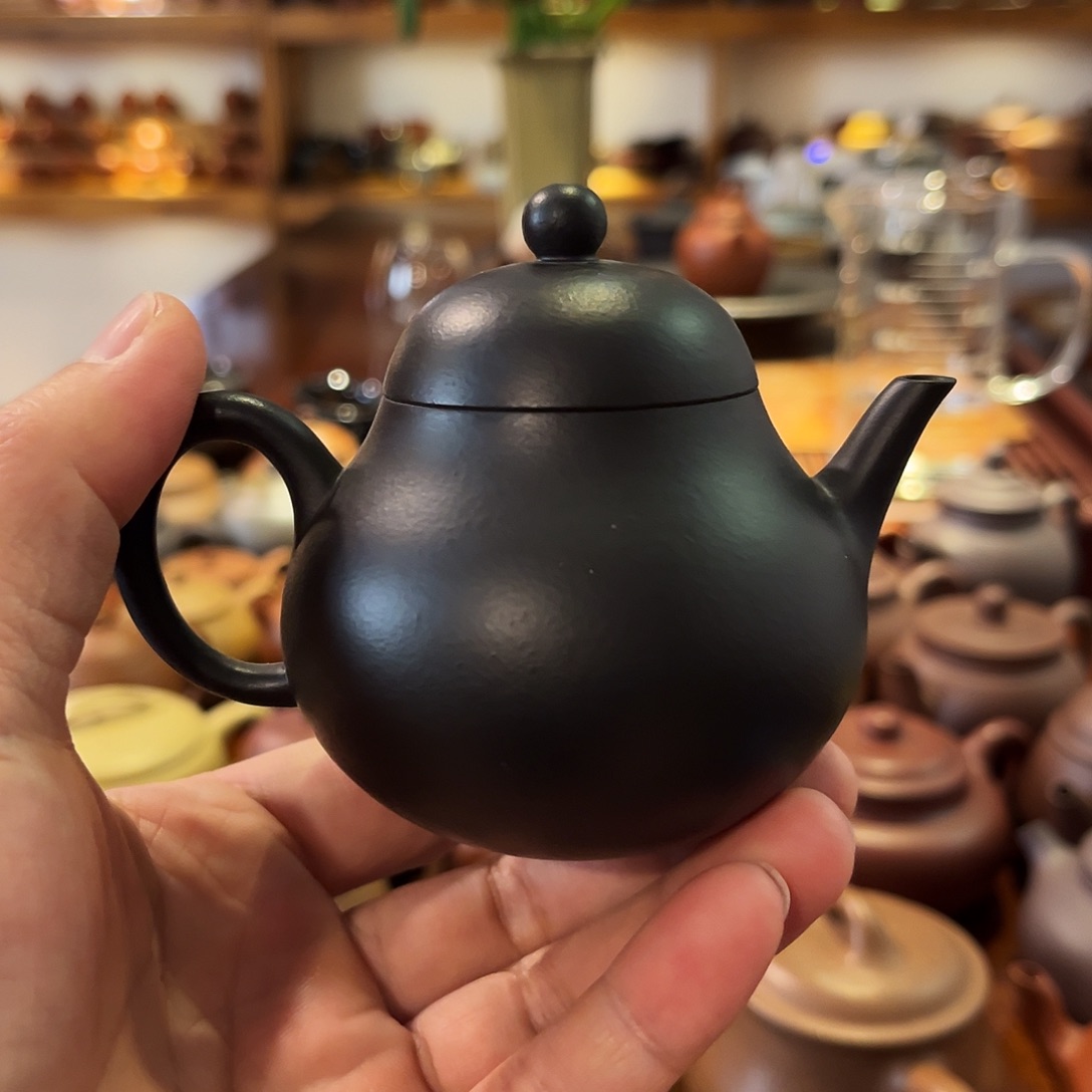 紫砂朱泥悟灰小高梨