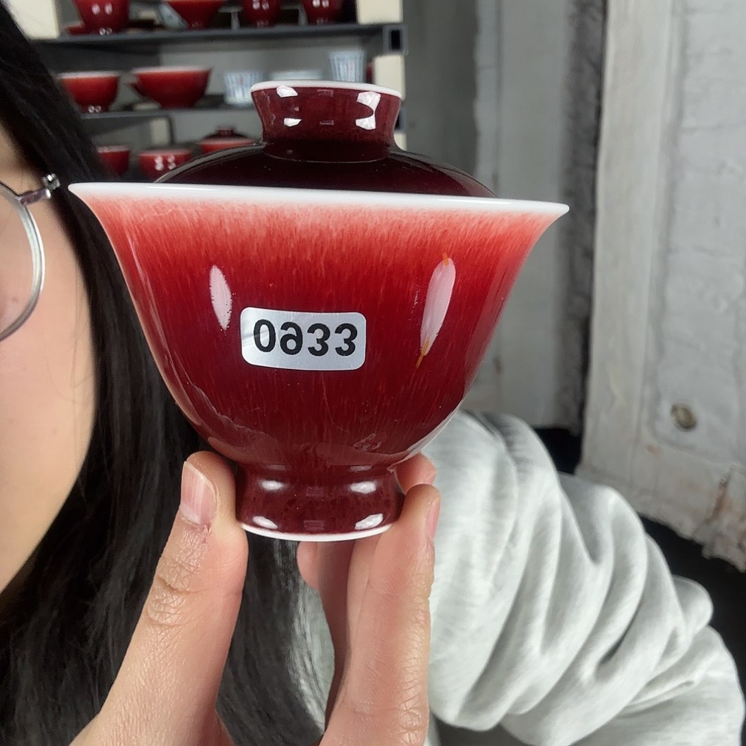 瓷片景德镇郎红陶瓷