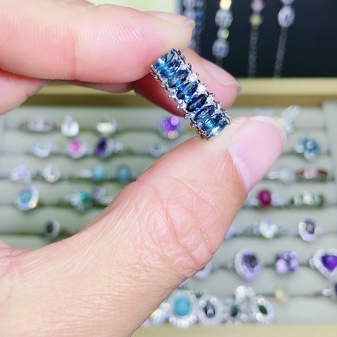 【闪购商品】未镶嵌戒指托帕石