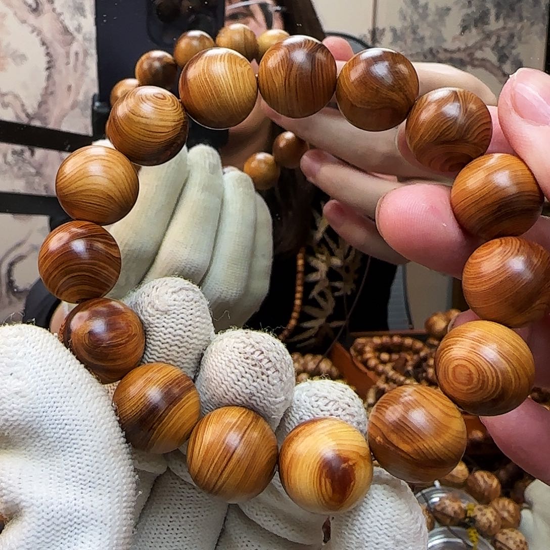 柏木（崖柏）手串/手链太行崖柏1.5