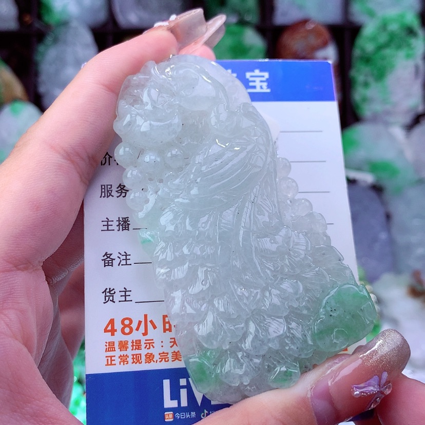 【闪购商品】翡翠颈饰未镶嵌挂件