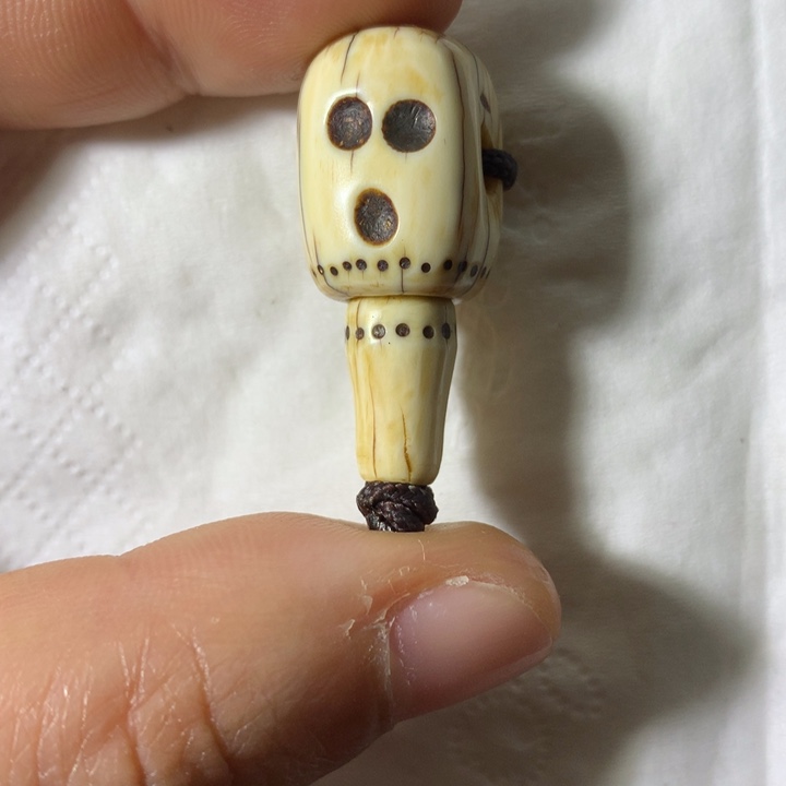 墨***涂吊坠凤眼菩提念珠小元素配饰吊坠