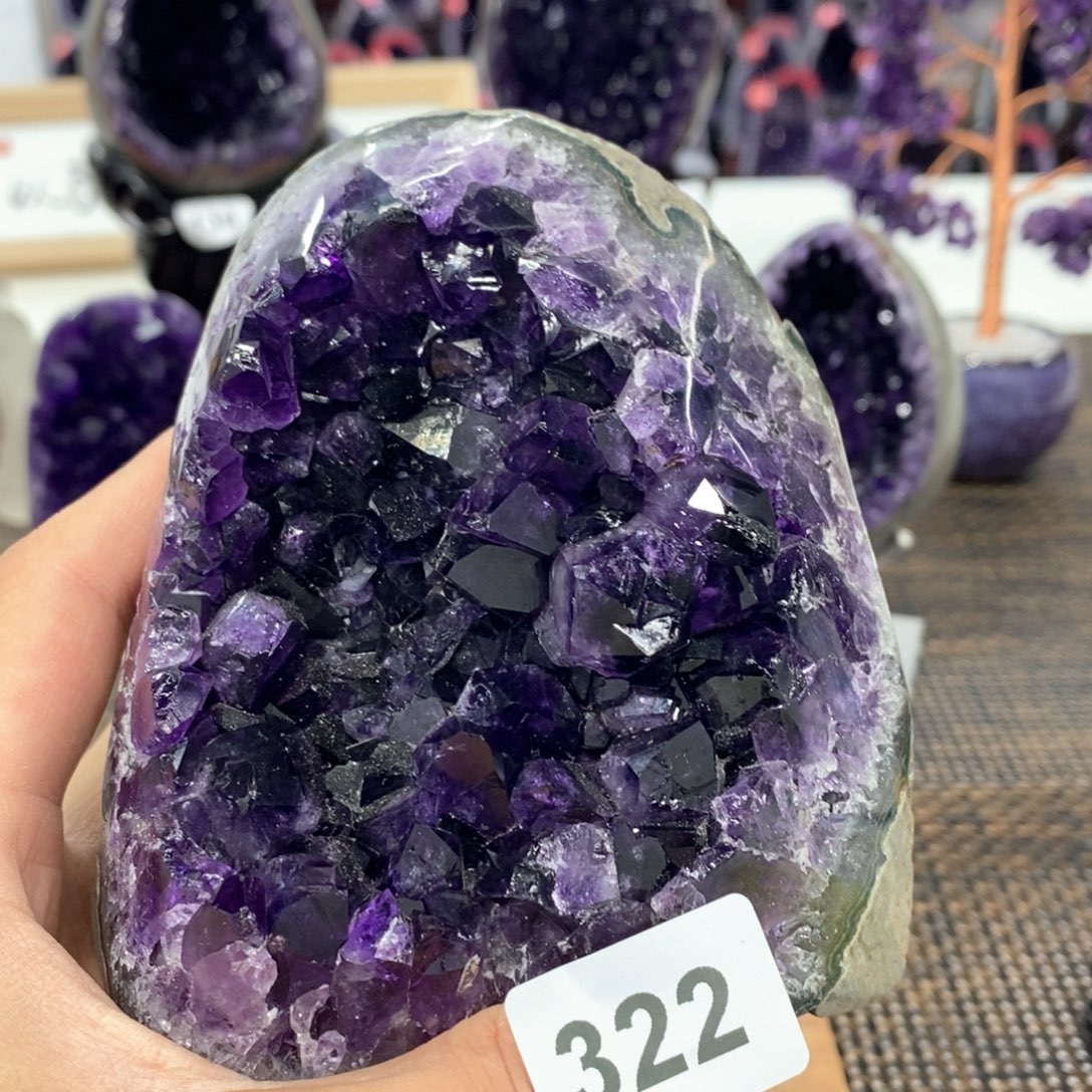 大型摆件（非配饰）未镶嵌紫晶