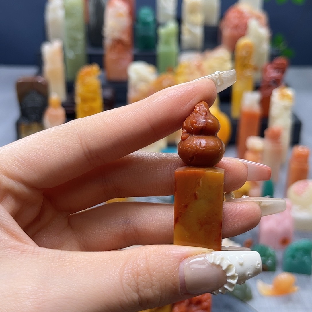 巴林石印石包邮包刻6101