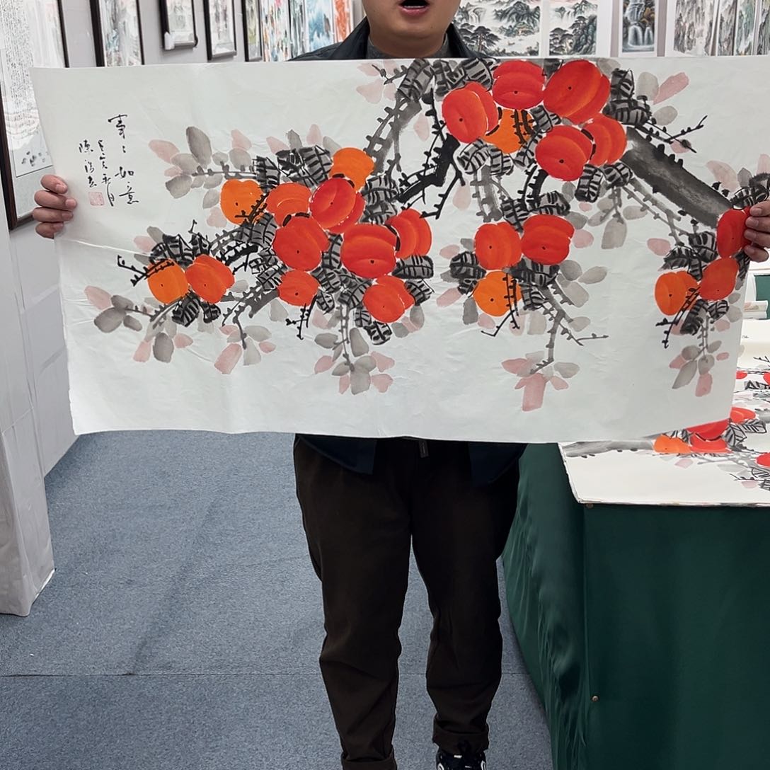 国画宣纸国画作品纯手绘