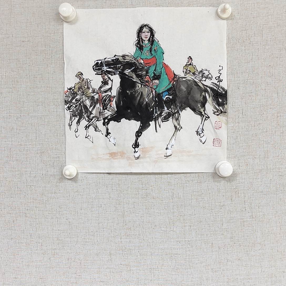 国画艺术家 真人1111111111