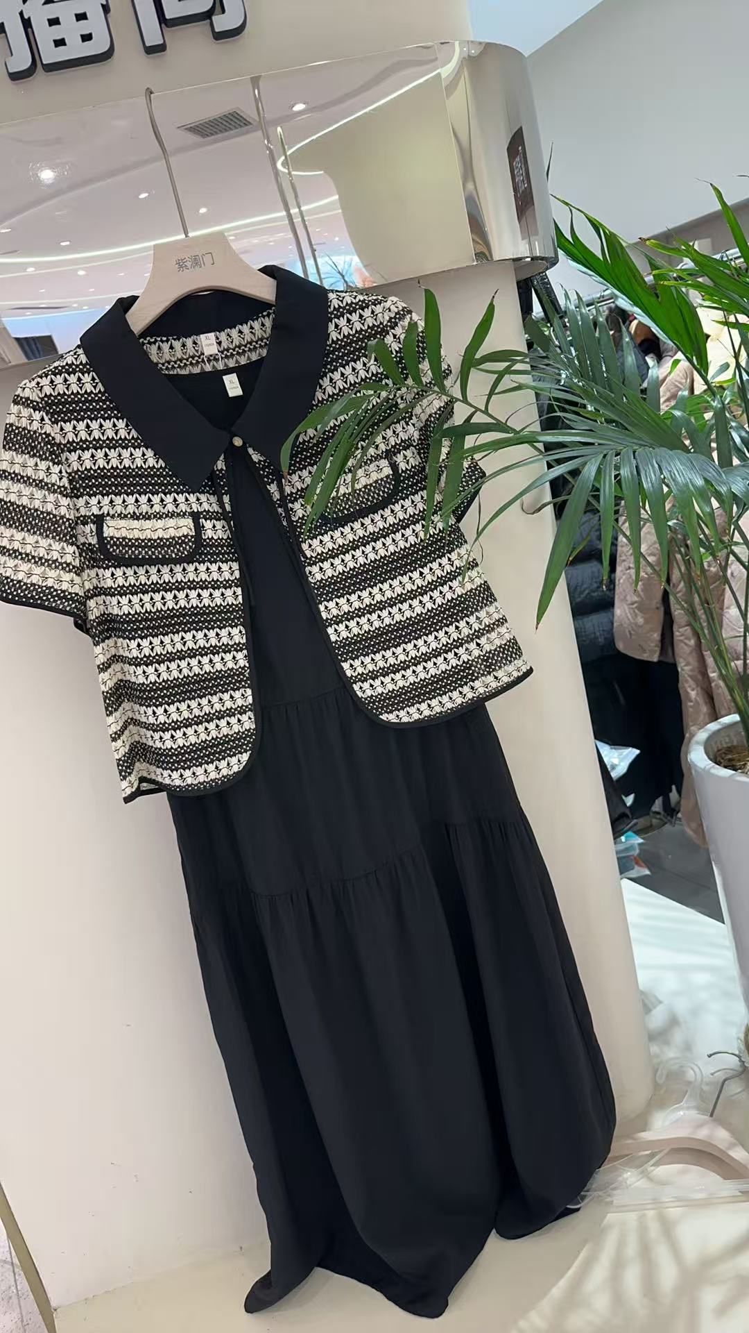 高端时尚气质套裙8540