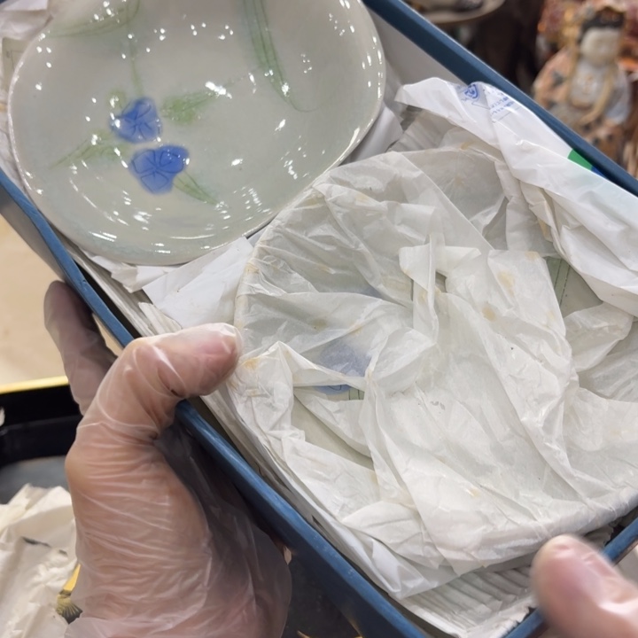 阿***念陶瓷古美术置物摆件