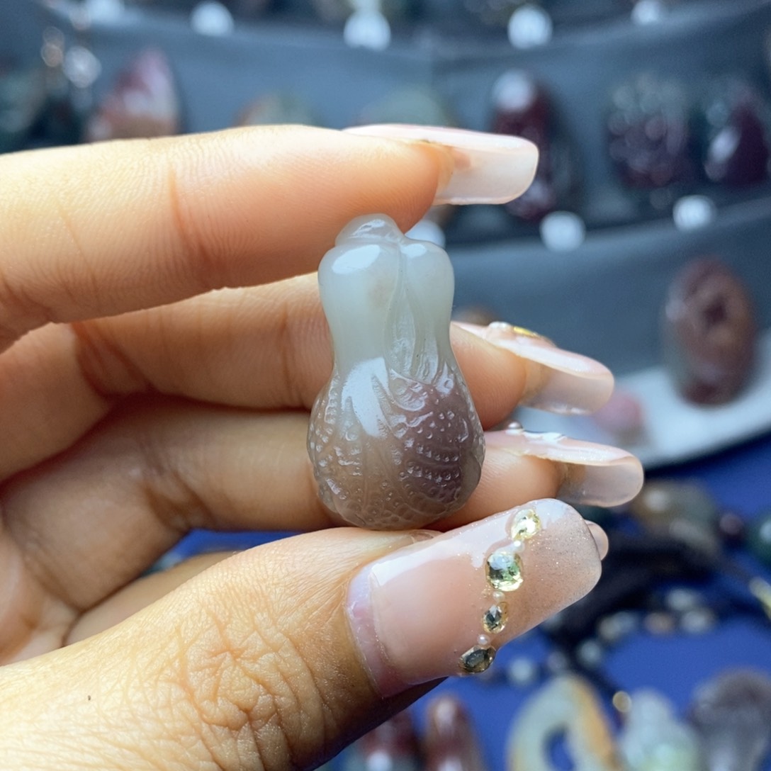 玛瑙/玉髓吊坠(不含链)未镶嵌