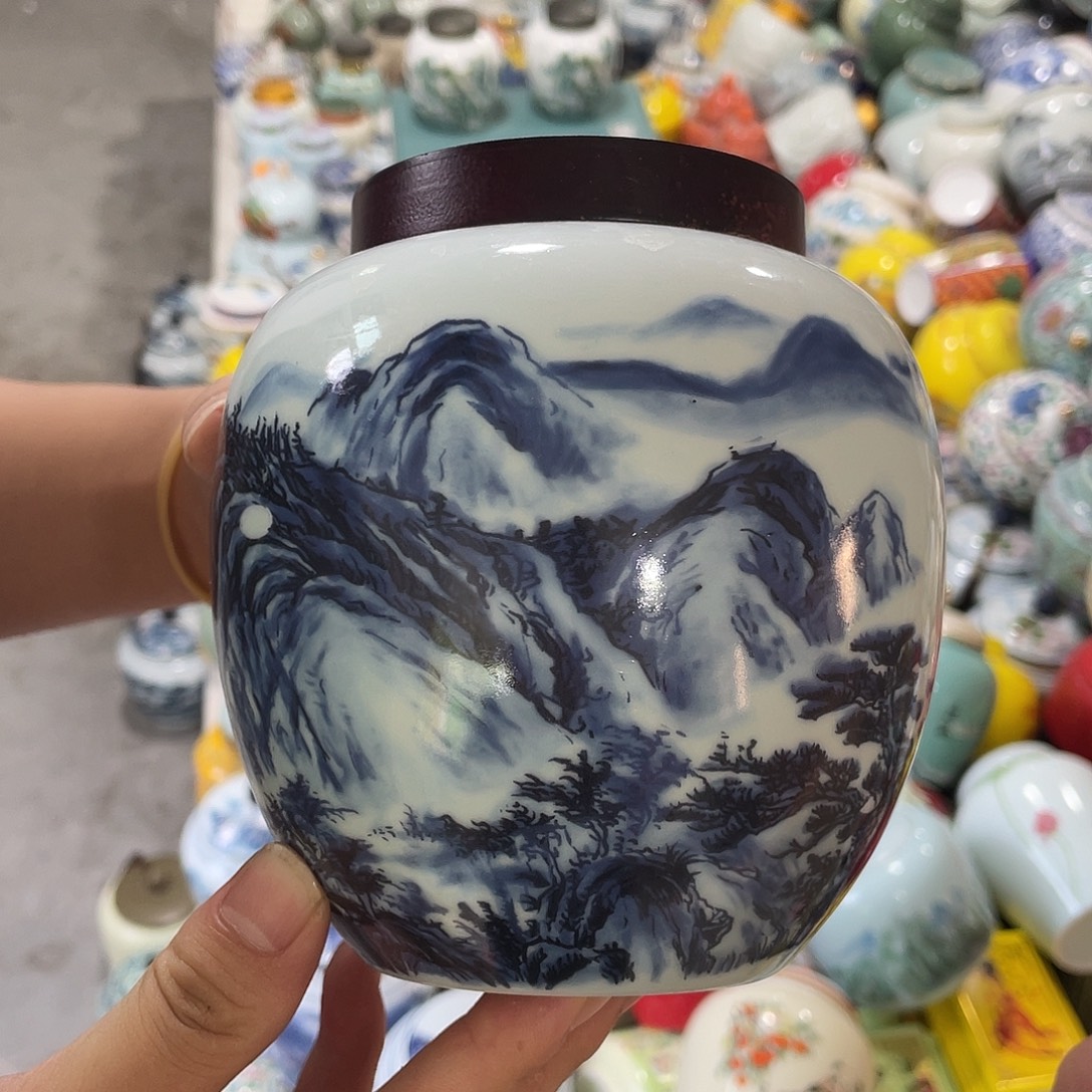 陶瓷罐茶叶罐密封罐