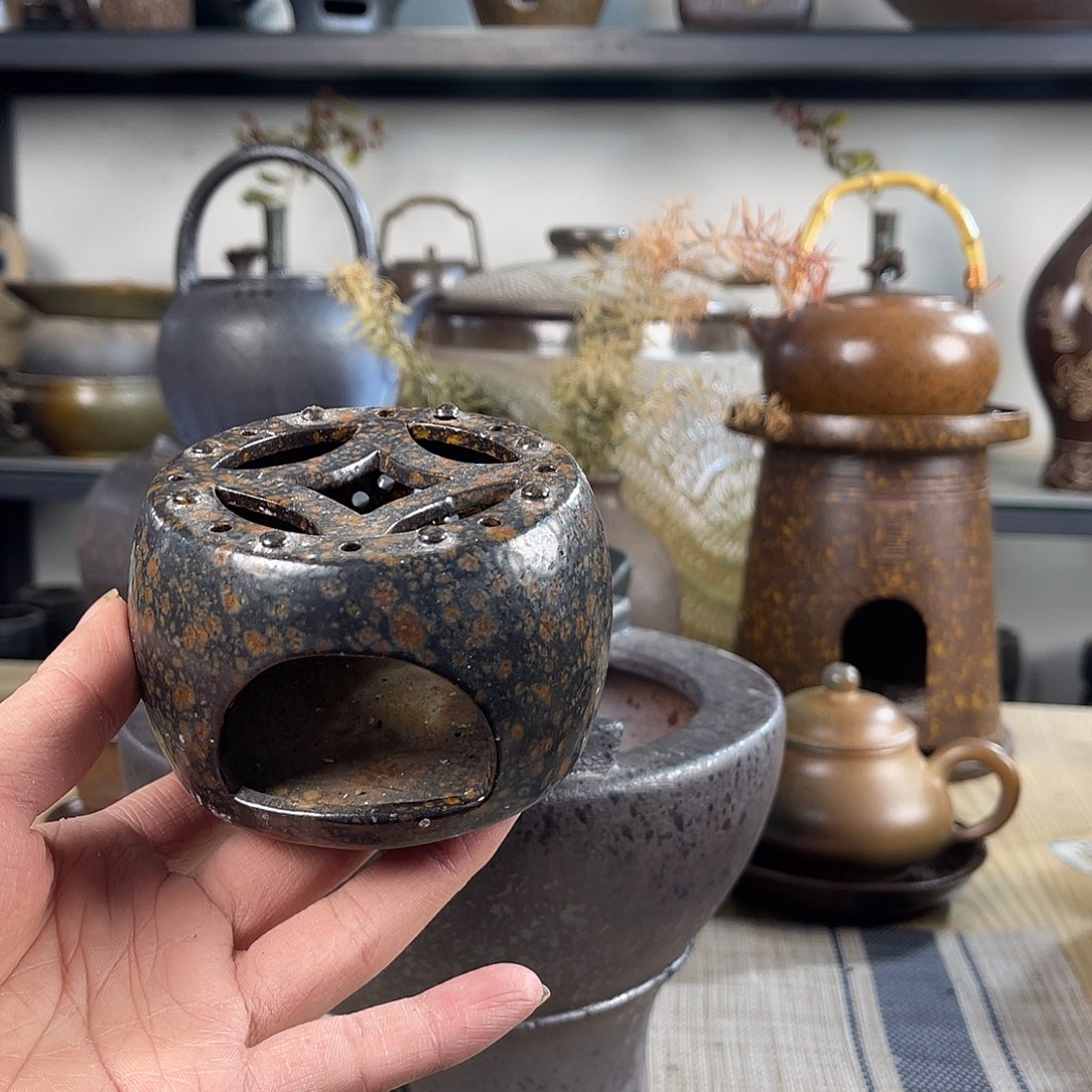 紫砂粗陶实用砂锅