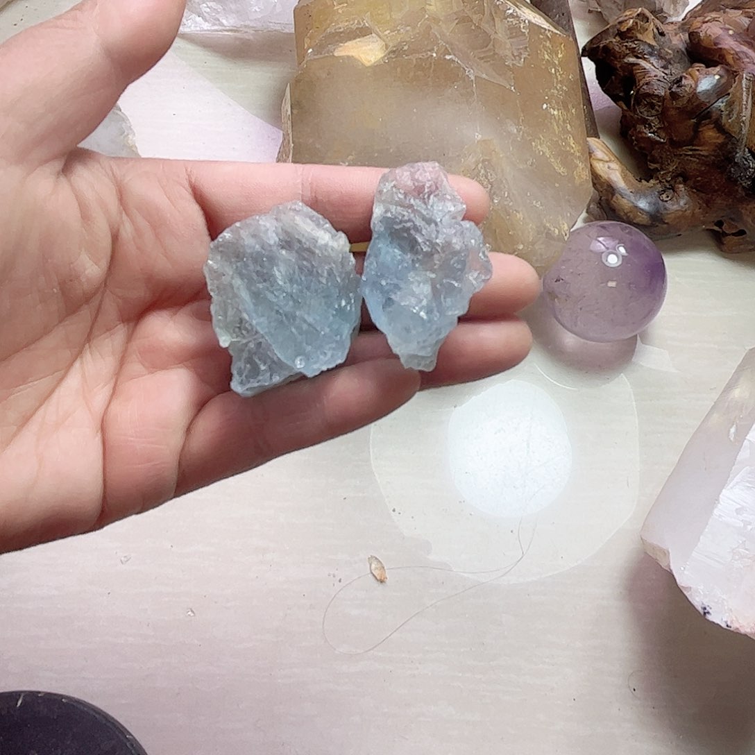 天然水晶原石未镶嵌水晶羊*