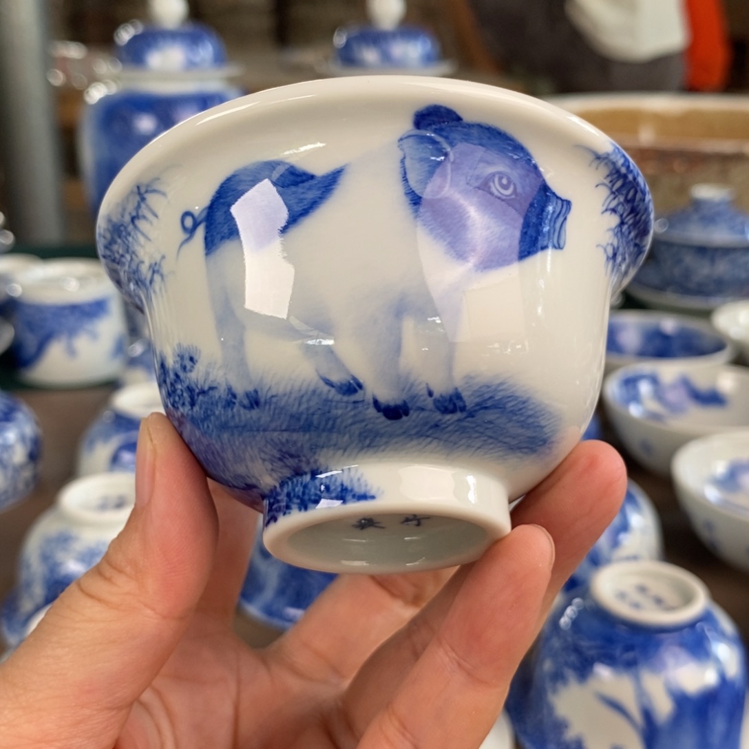 景德镇陶瓷手工手绘