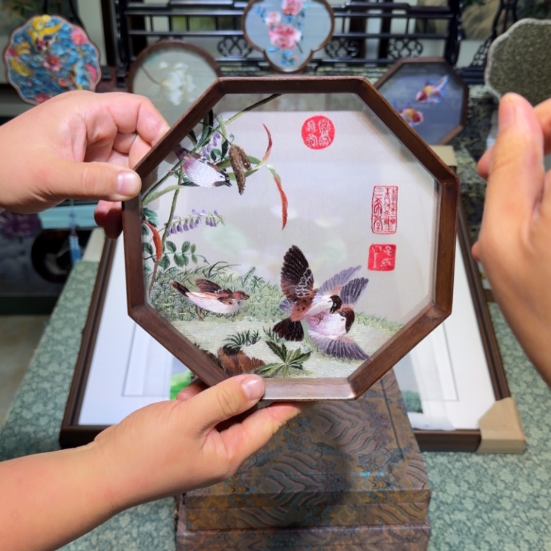 刺绣手工苏绣工艺精品