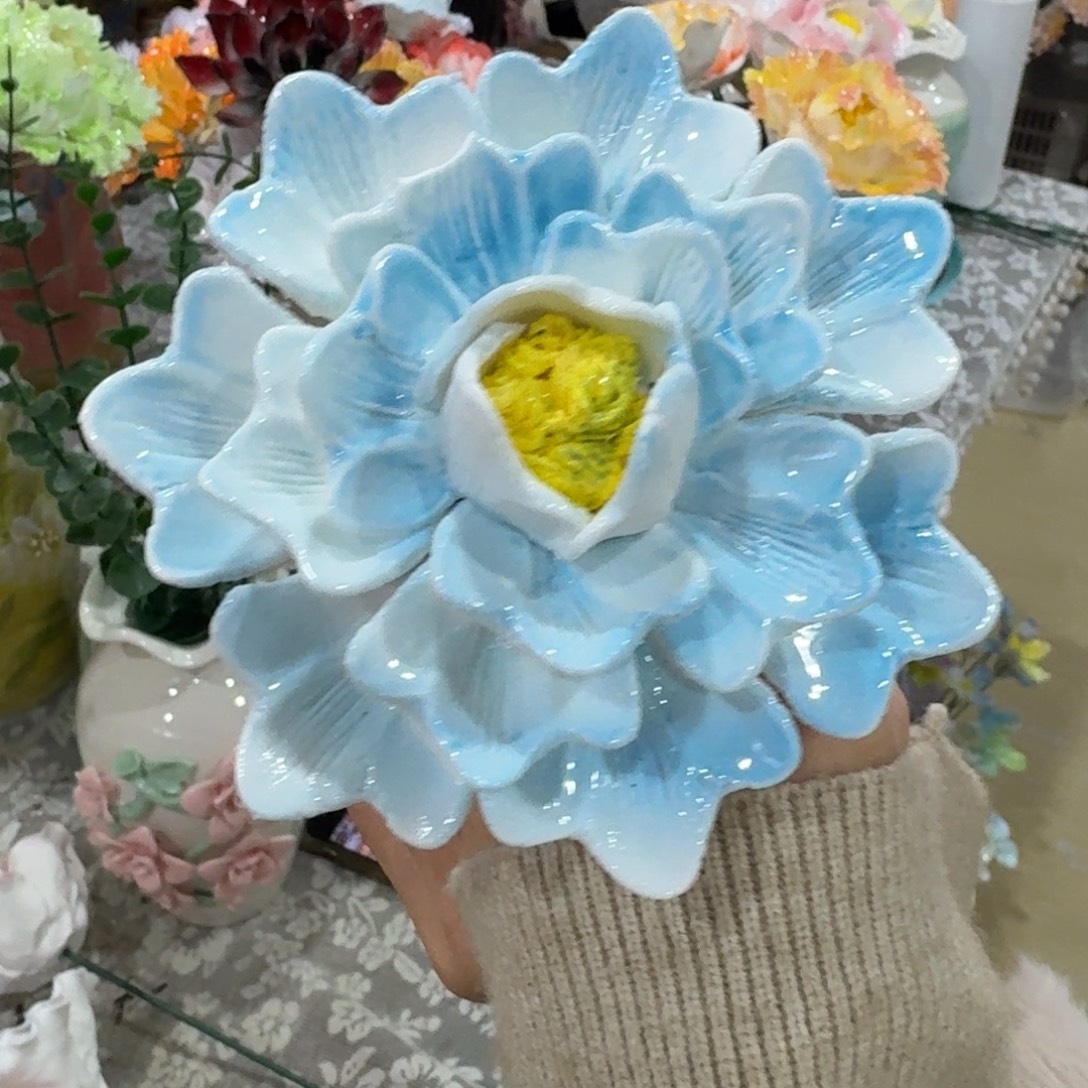 2608 陶瓷花拍满20元发货退款拉黑