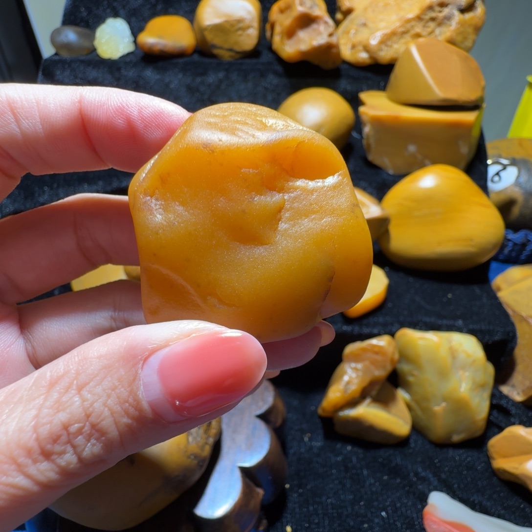 @***9赣江黄蜡石原石料石原石