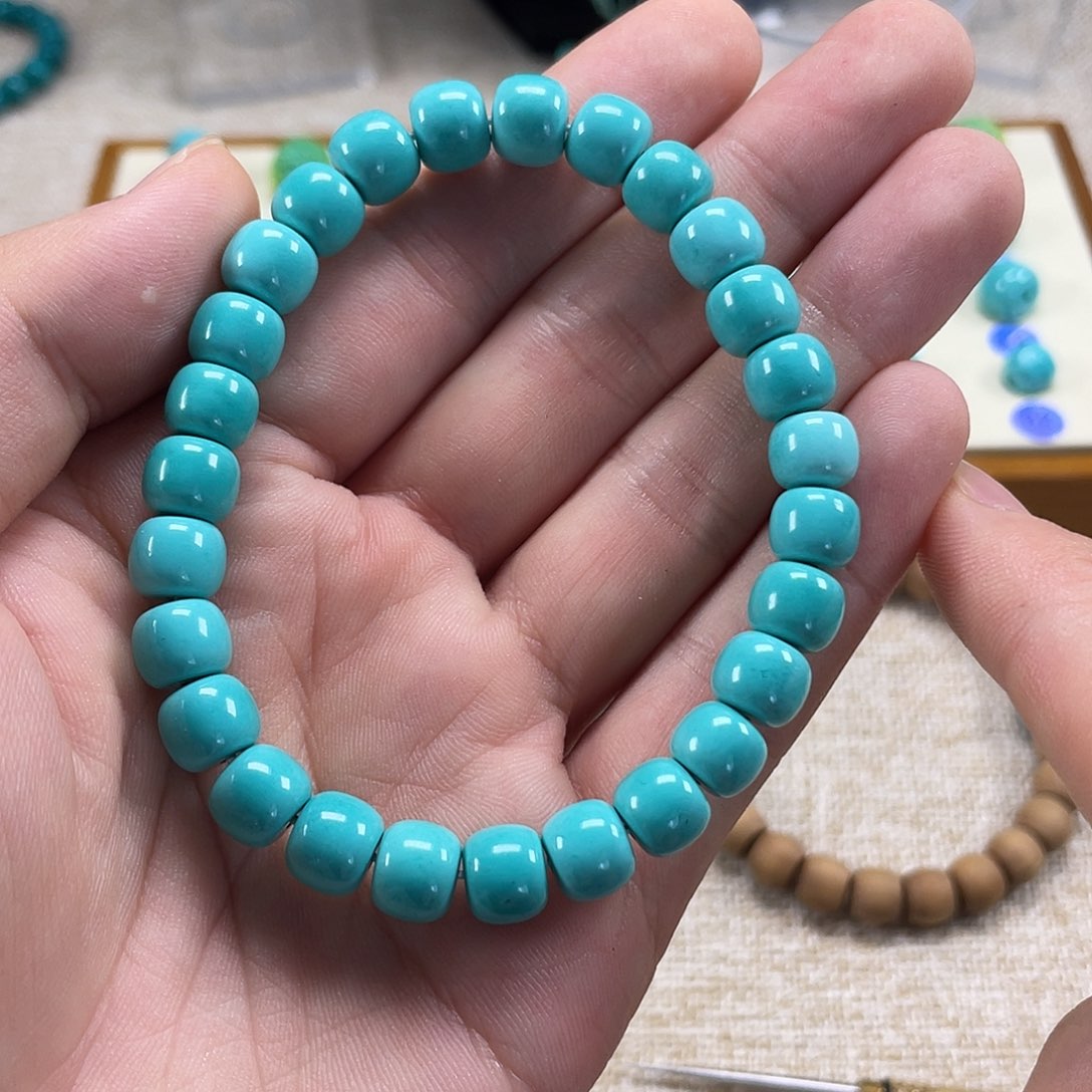 原生态湖北松配饰，直径8