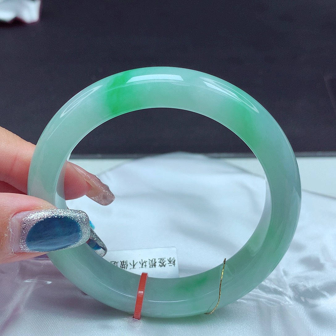 未镶嵌手镯翡翠56圈832
