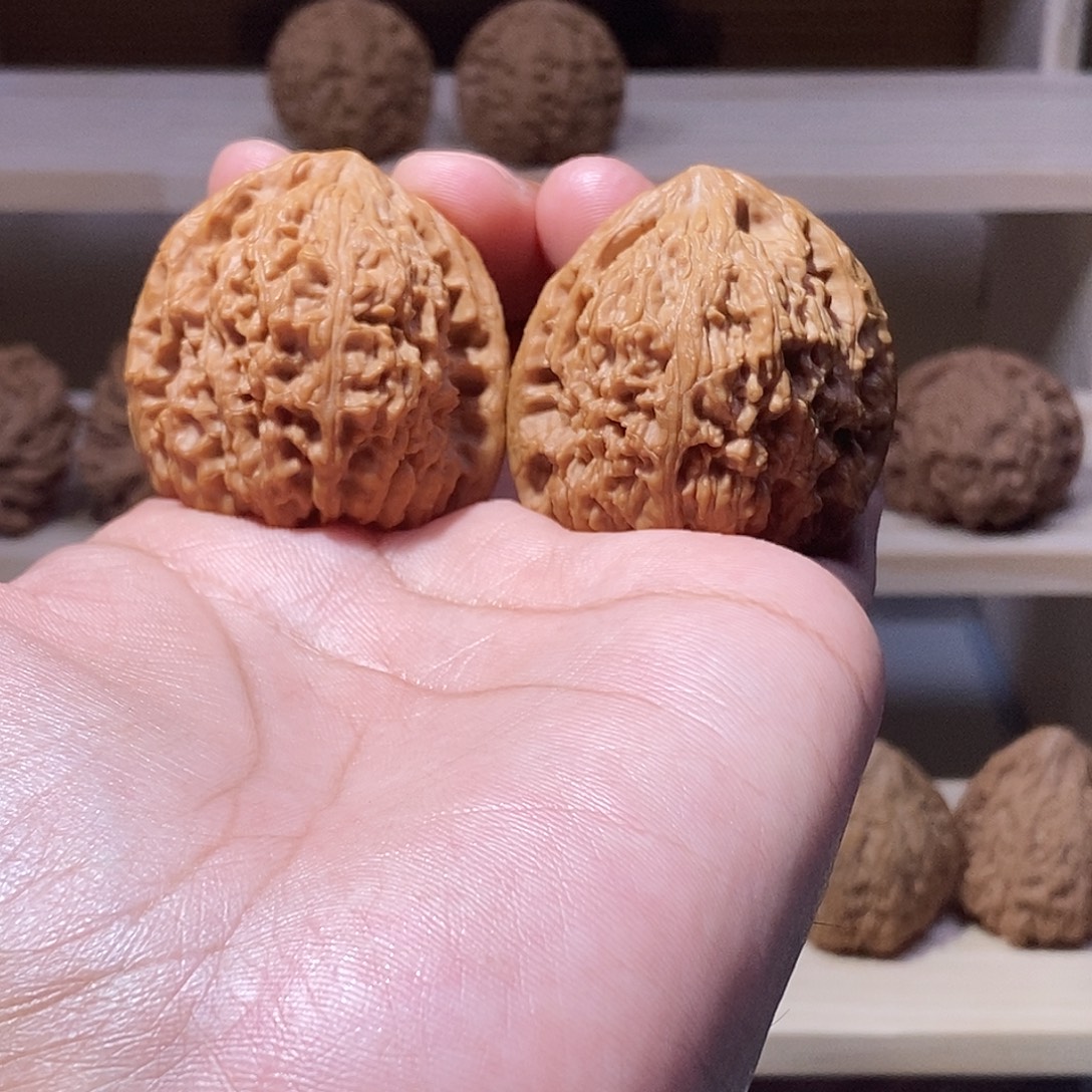 吊坠文玩核桃41尺南将石，全品