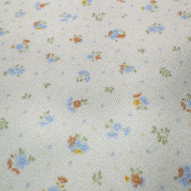 涤纶罗纹针织卡通印花手工发圈面料布料