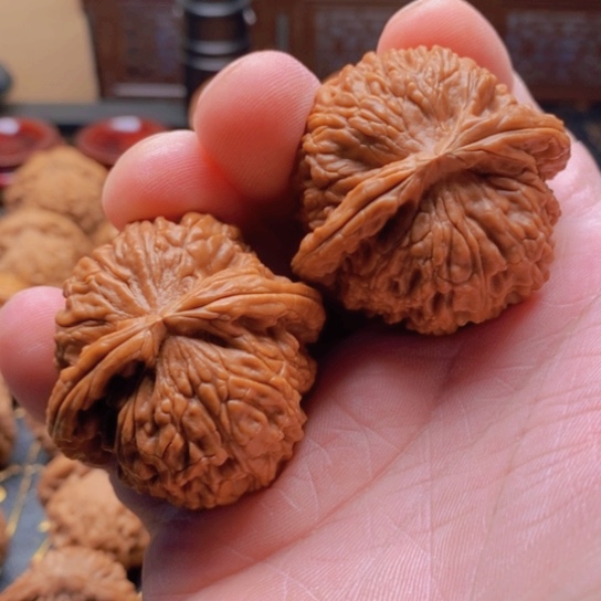 厚****7文玩白狮子头全品手底45尺寸